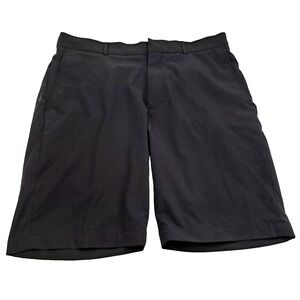 Walter Hagen Men's Golf‎ Shorts 42 Waist Black Stretch Grip Waistband 10" Inseam